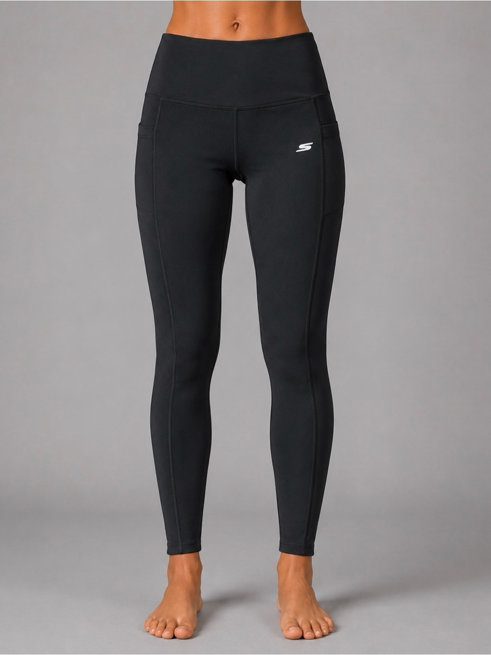 Black small Sketchers long running leggings